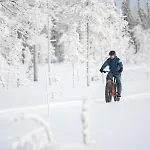 Vakantiehuis Erae, Kahden Makuuhuoneen Kelomoekki, Lukuisten Polkujen, Polkupyoeraereitin Sekae Kalaisan Tunturilammen Vieressae *