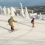 Erae, Kahden Makuuhuoneen Kelomoekki, Lukuisten Polkujen, Polkupyoeraereitin Sekae Kalaisan Tunturilammen Vieressae *
