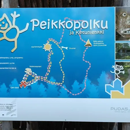Vakantiehuis Erae, Kahden Makuuhuoneen Kelomoekki, Lukuisten Polkujen, Polkupyoeraereitin Sekae Kalaisan Tunturilammen Vieressae *